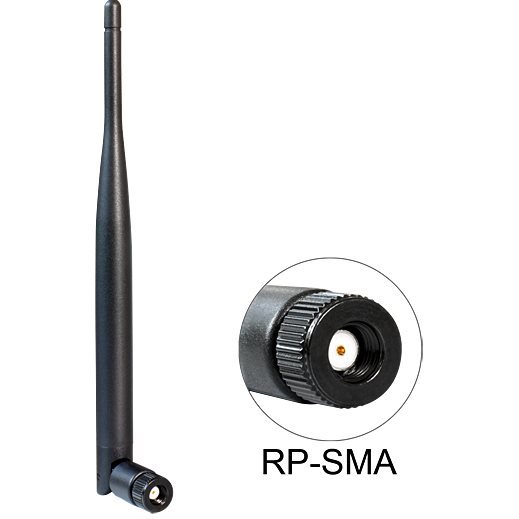  Antennes WiFi   Antenne Wifi ac RP-SMA mle 5dBi omni 88393