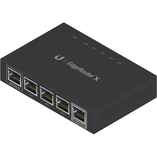   Routeurs Pro   Ubiquiti EdgeRouter X 5 ports ER-X-EU
