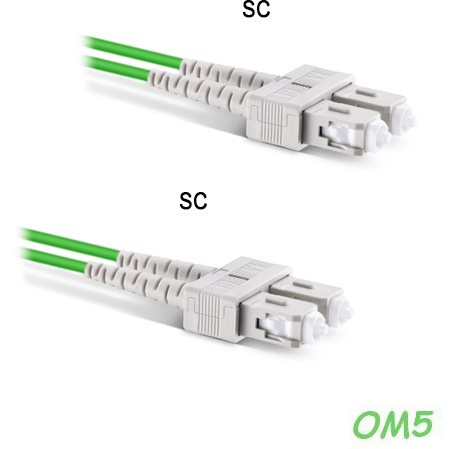  Jarretières optiques Jarretière OM5 SC/UPC SC/UPC Duplex Primacy 5m EO490787-5