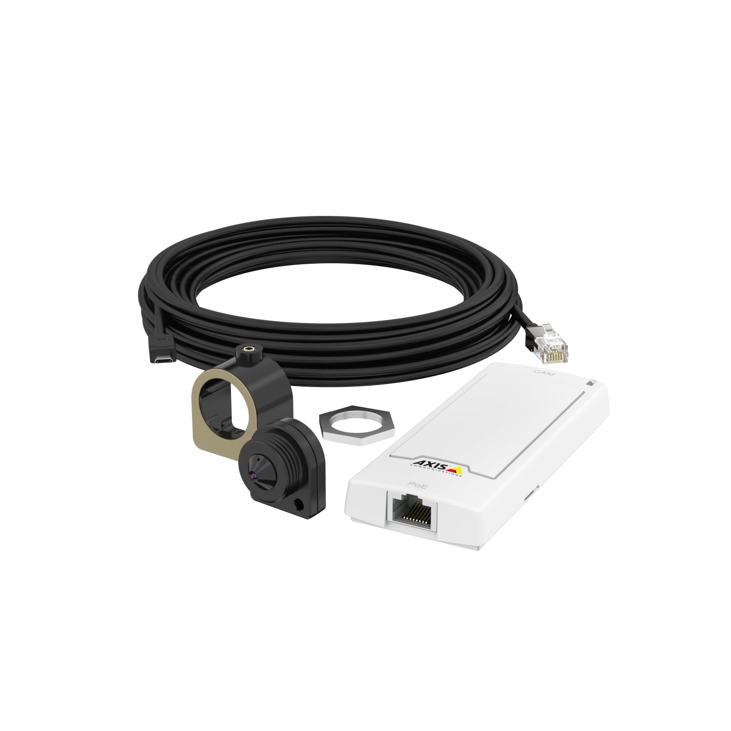  Caméras discrètes / Objectifs déportés Caméra miniature IP fixe jour INT P1265 0927-001