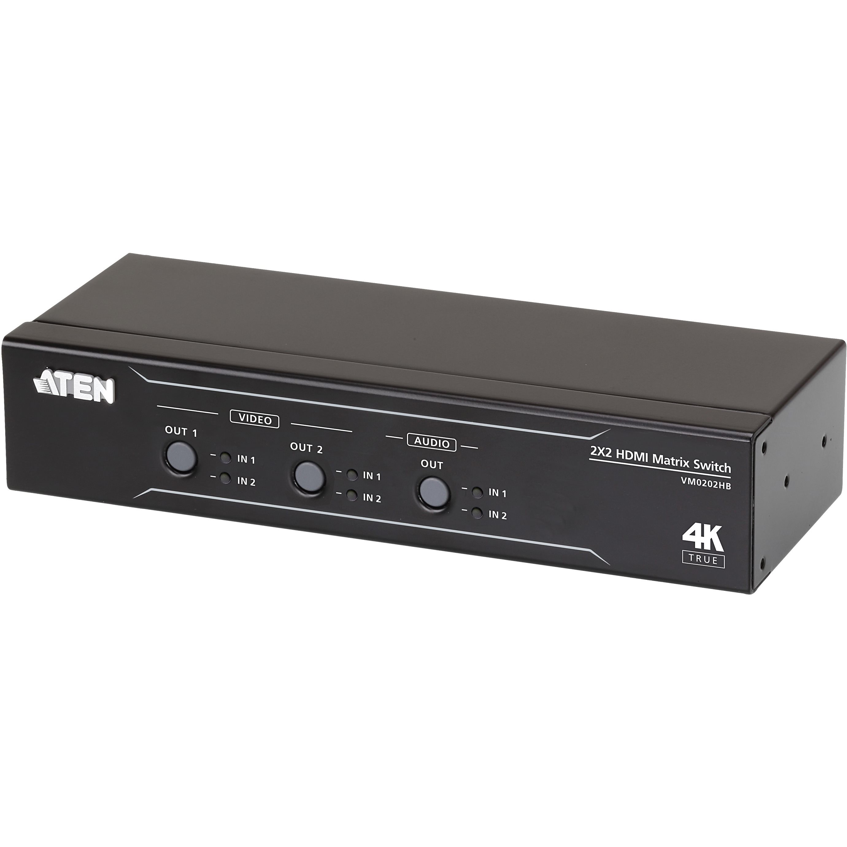   Vido splitter   Switch Matrix HDMI 4K 2x2 avec audio VM0202HB-AT-G