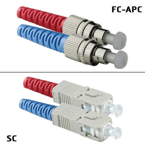  Jarretières optiques Jarretière OS2 FC/APC SC/UPC Duplex Primacy 30m EO490818-30