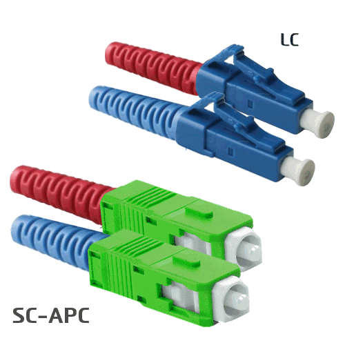  Jarretières optiques Jarretière OS2 LC/UPC SC/APC Duplex Primacy 0,5m EO490801-05