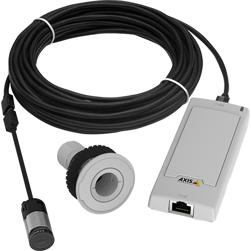  Caméras discrètes / Objectifs déportés Caméra miniature IP fixe jour INT P1244 0896-001