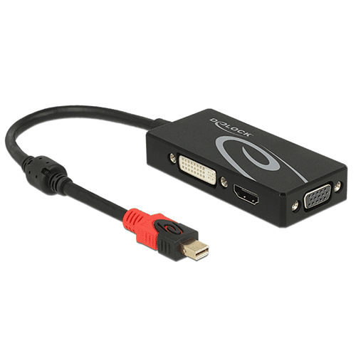  Vidéo converter Adaptateur Mini Displayport 1.2 > VGA/HDMI/DVI 4K 62855