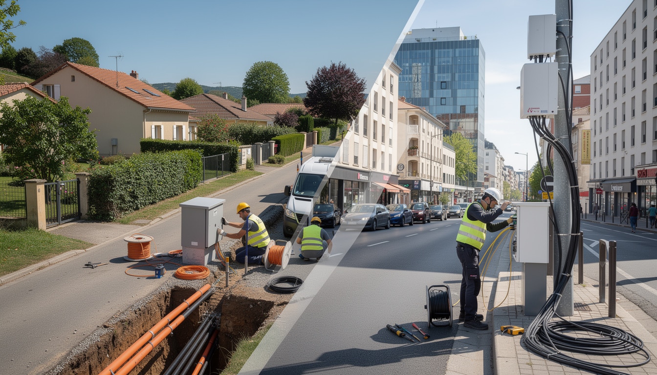 découvrez les différences concrètes entre les zones rip et amii pour le déploiement de la fibre ftth en entreprise, et comprenez leurs impacts sur votre connectivité.